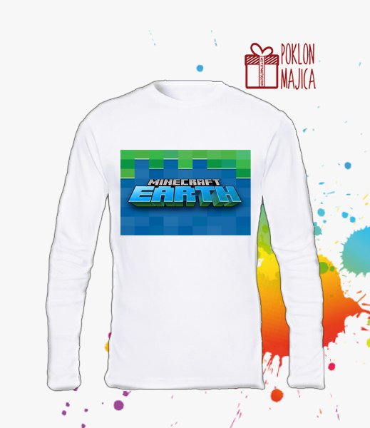 Poklon za rodjendan  deca/Majice sa stampom za decu/minecraft.jpg